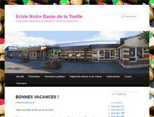 Tablet Screenshot of notredame-faches.fr